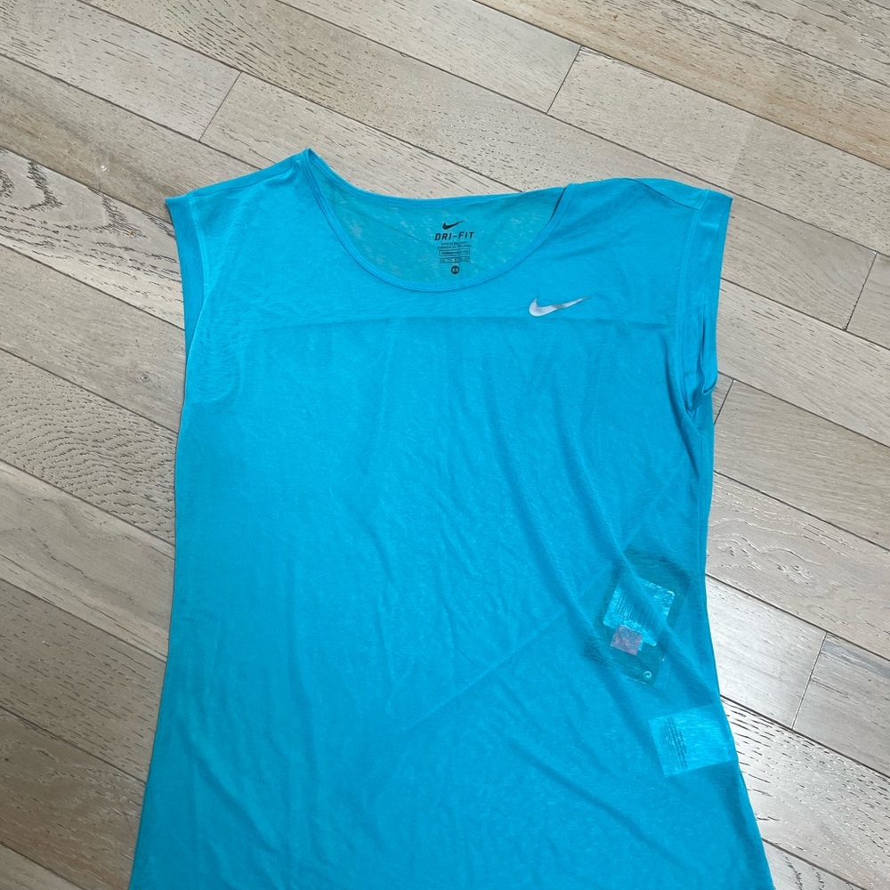 Nike Blue Sleeveless Muscle Tee